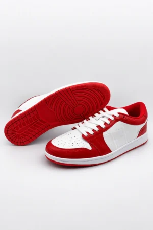 Red/White Crocodile AFW Sneaker