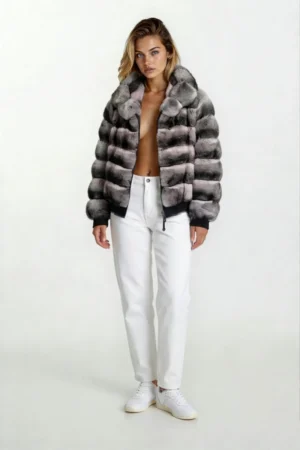 Chinchilla Fur Coat