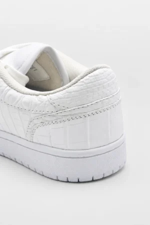 White Crocodile AFW Sneaker