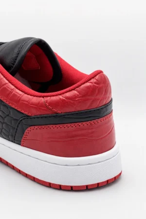 Red/Black Crocodile AFW Sneaker